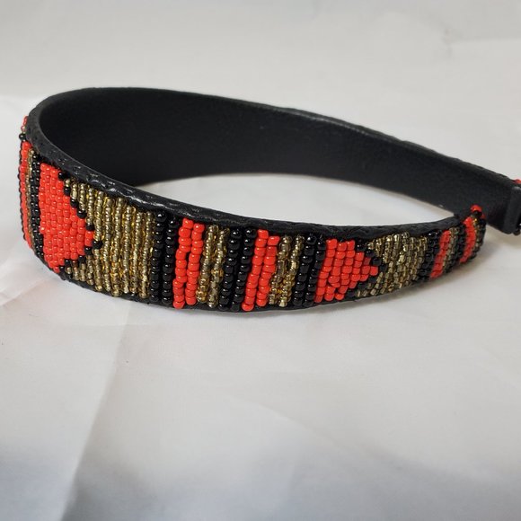 Hand Crafted Accessories African Kenyan Handmade Head Band Maasai